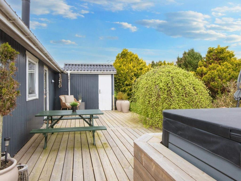 Balkón nebo terasa v ubytování Holiday home Struer XI