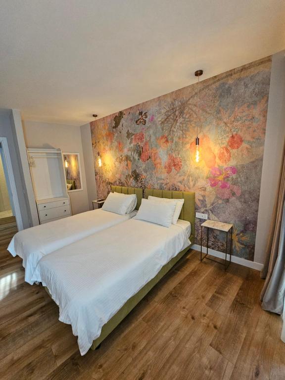 Postel nebo postele na pokoji v ubytování Casa Calí
