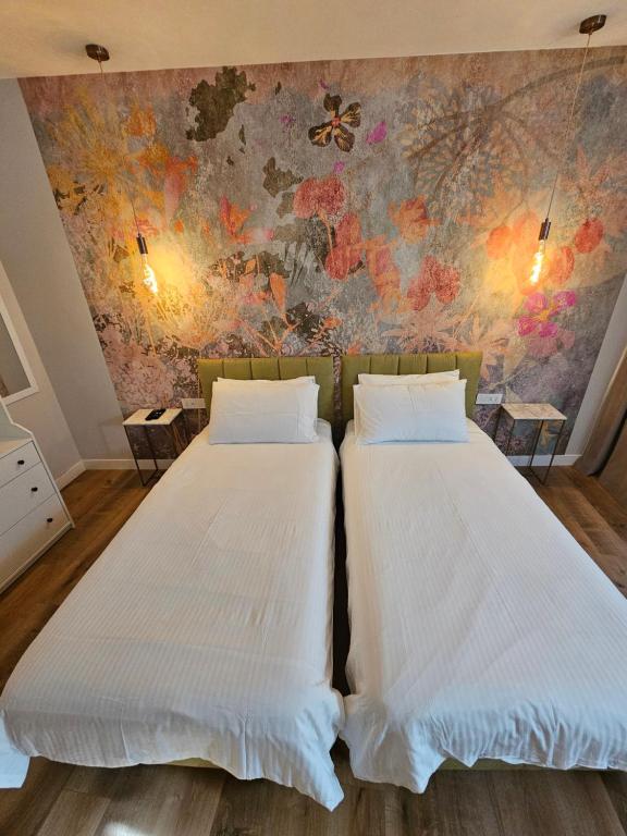 Postel nebo postele na pokoji v ubytování Casa Calí