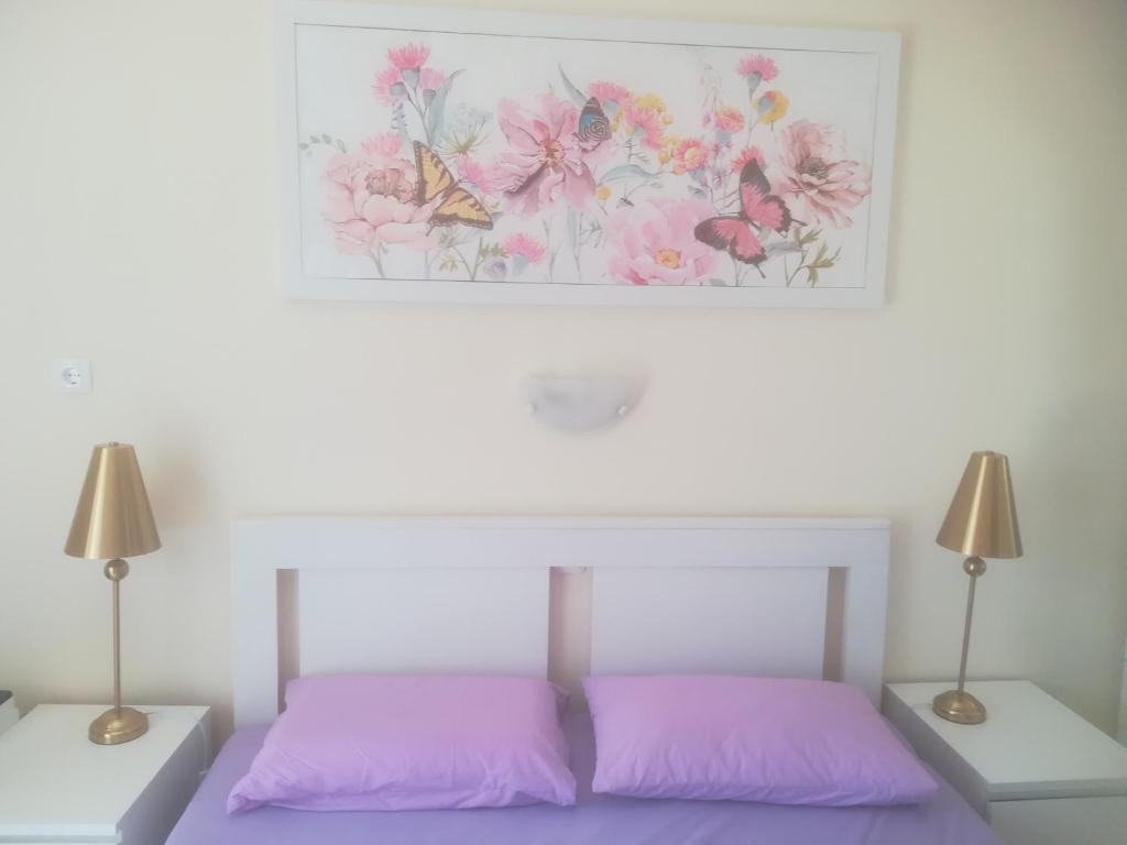 Postel nebo postele na pokoji v ubytování Harmony II