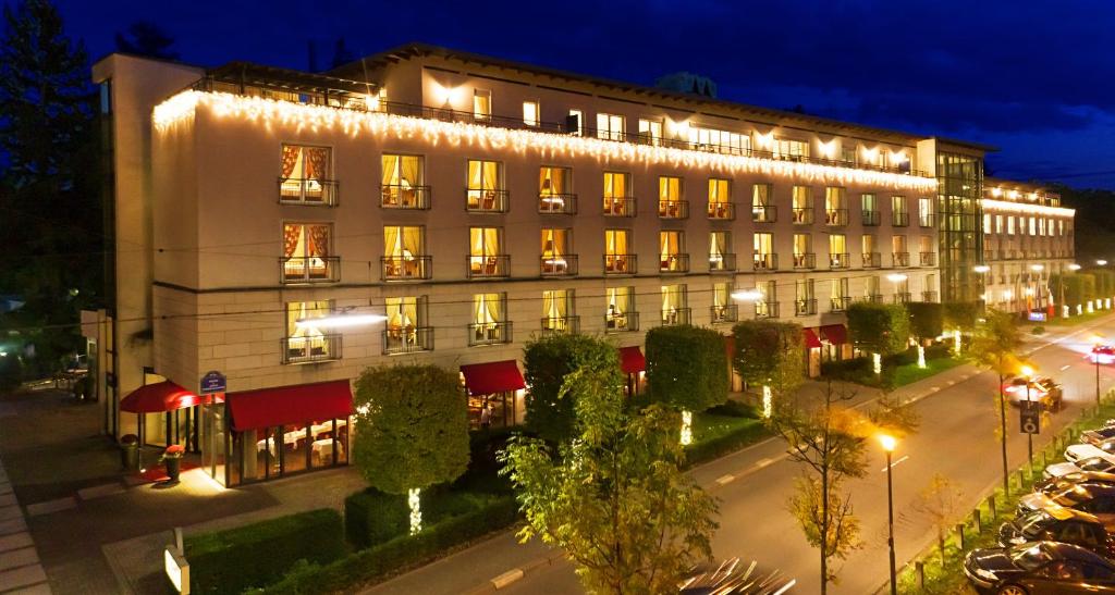 Das Gebäude in dem sich das Hotel befindet