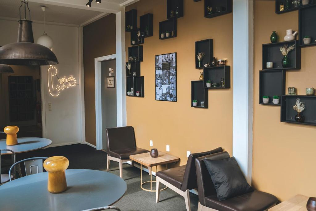 Posezení v ubytování Danhostel Aarhus City
