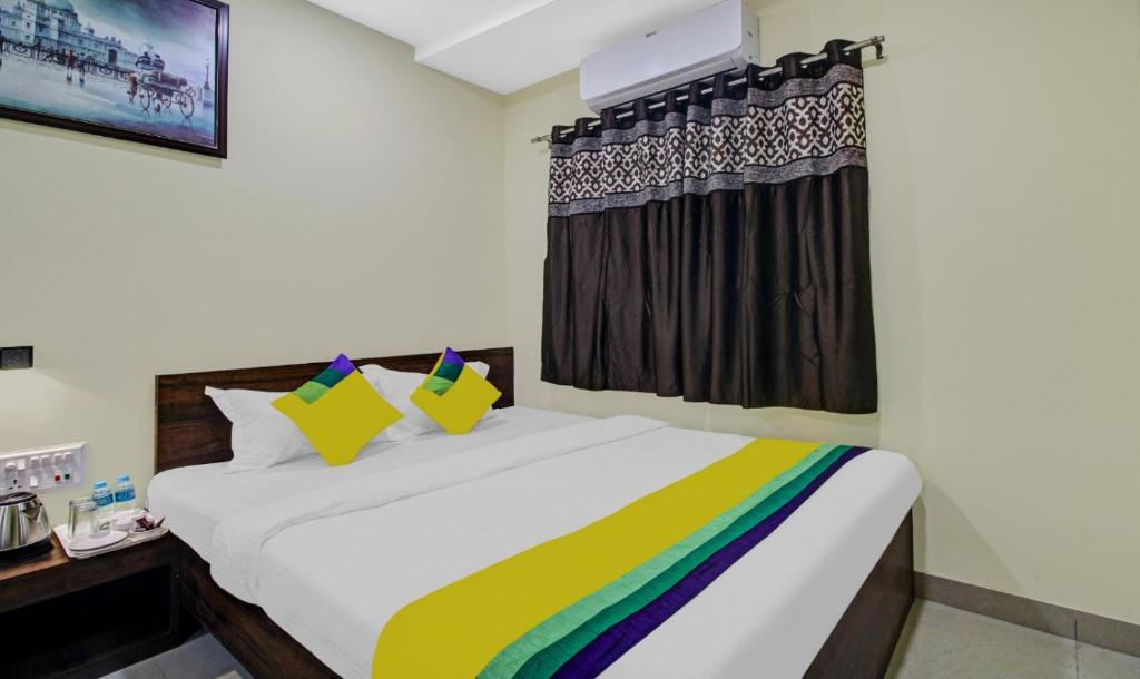 Postel nebo postele na pokoji v ubytování Hotel Park Central
