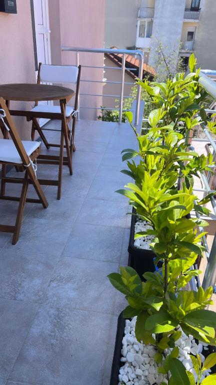 Balkón nebo terasa v ubytování Apartman Scepanovic