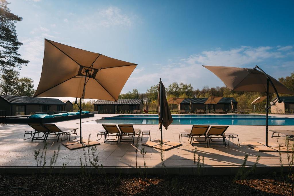 Bazén v ubytování Folga Resort nebo v jeho okolí