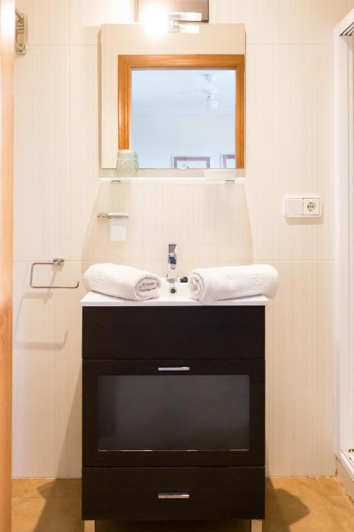 Koupelna v ubytování Casa Roble B&B