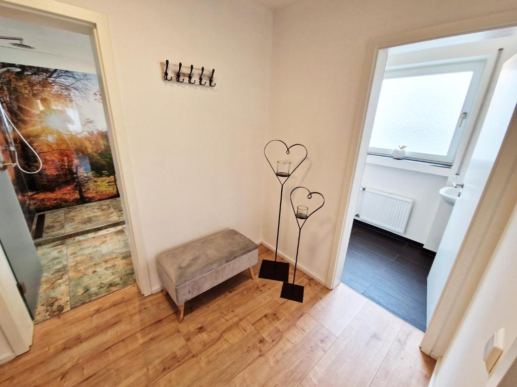 Postel nebo postele na pokoji v ubytování Landgasthof Rebstock