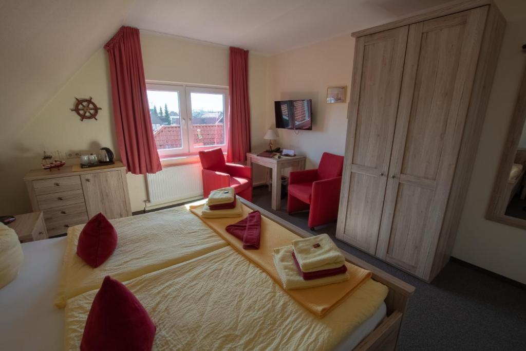 TV a/nebo společenská místnost v ubytování Hotel Rodenbäck