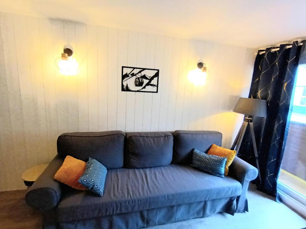 Posedenie v ubytovaní Appartement 4-6 pers proche centre village