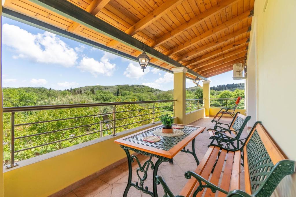 Balkón nebo terasa v ubytování Casa D' Irene