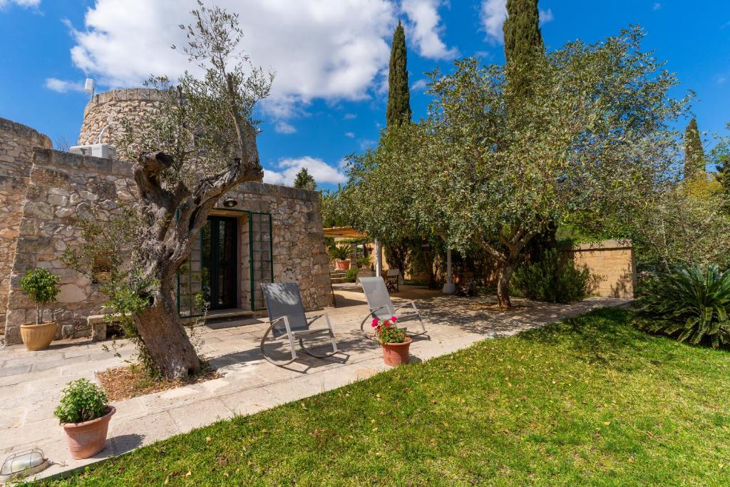 A garden outside La Pajara de la Urpe