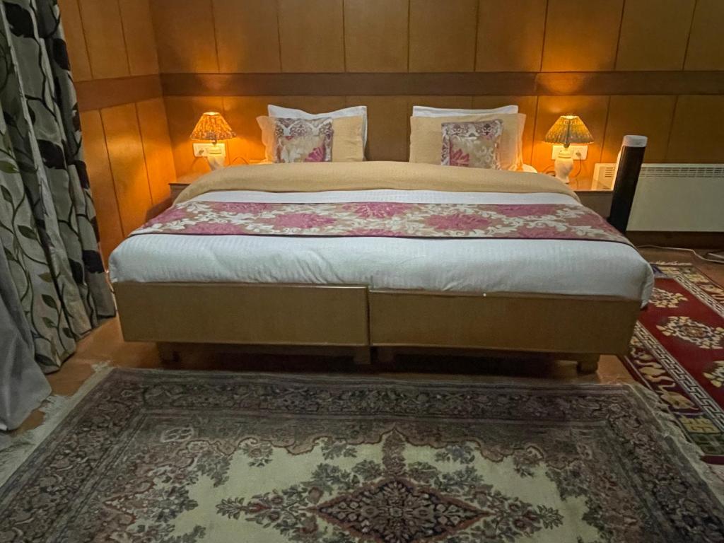 Postel nebo postele na pokoji v ubytování Hotel Ladakh Greens - an Organic Retreat