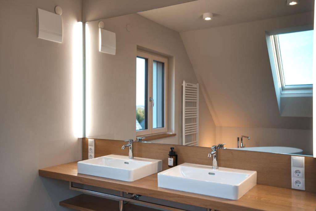 Koupelna v ubytování Traumhaftes Ferienhaus am Lateinberg - 8455 Eibiswald Südsteiermark