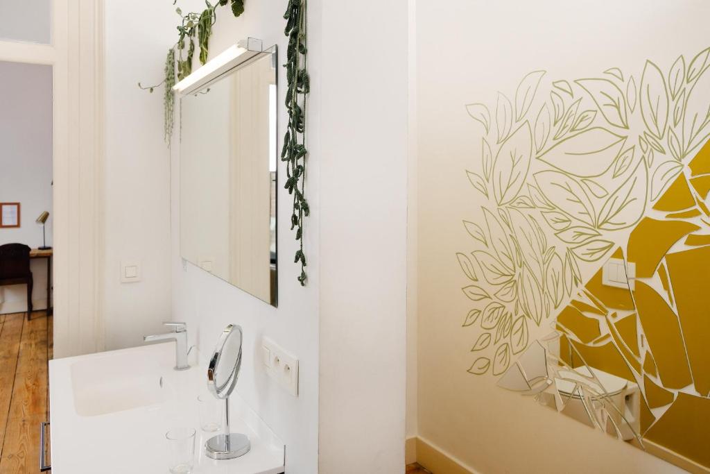 Koupelna v ubytování B&B DRUUM