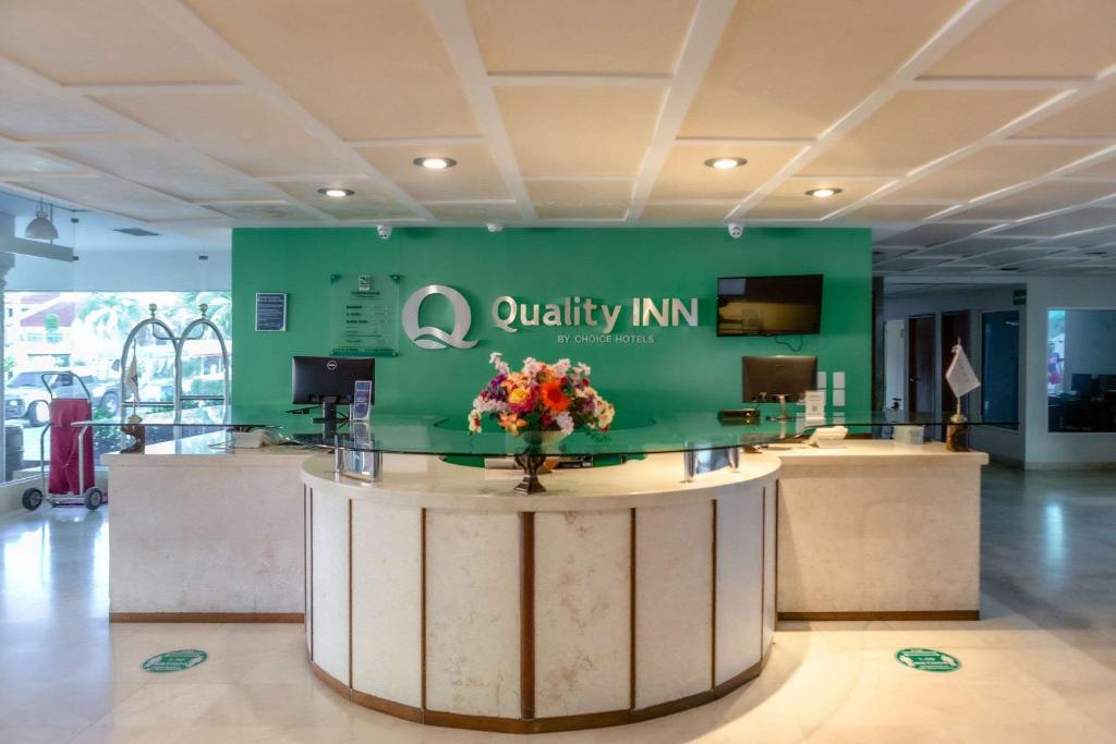 Vstupní hala nebo recepce v ubytování Quality Inn Mazatlan