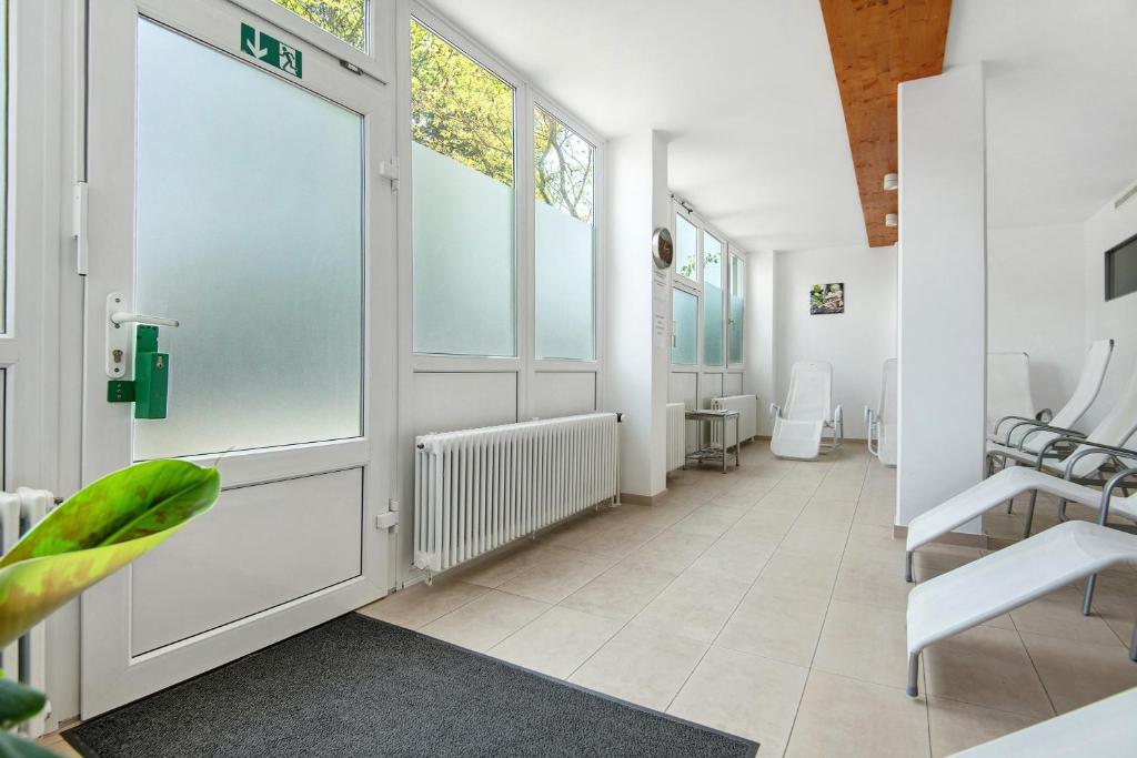 Posezení v ubytování Ferienappartement Waldgenuss