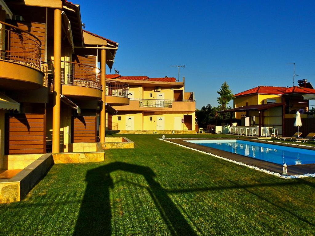 Bazén v ubytování Mente Libre Villas nebo v jeho okolí