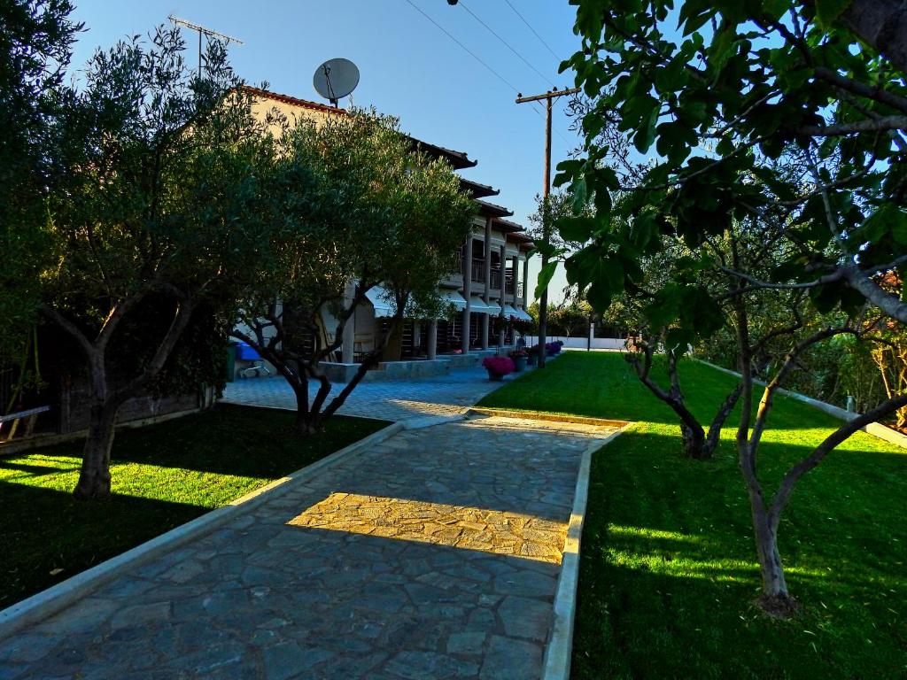 Zahrada ubytování Mente Libre Villas