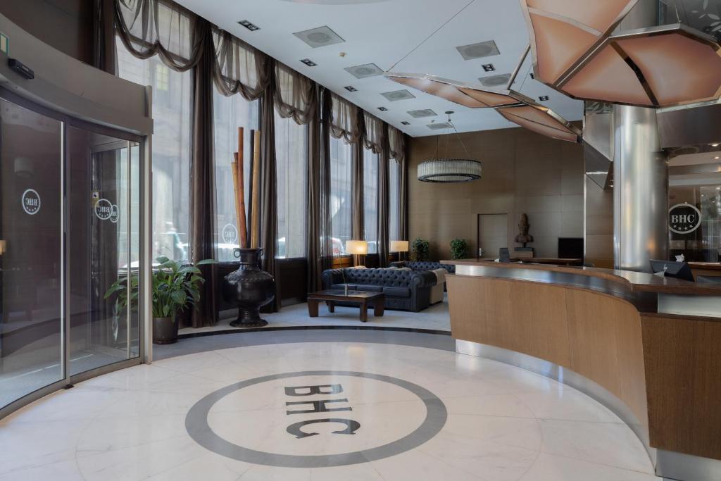 Posezení v ubytování Barcelona Hotel Colonial