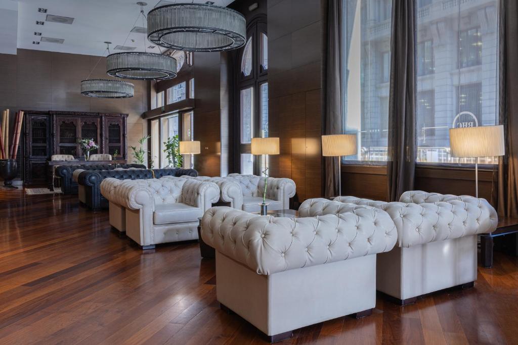 Posezení v ubytování Barcelona Hotel Colonial