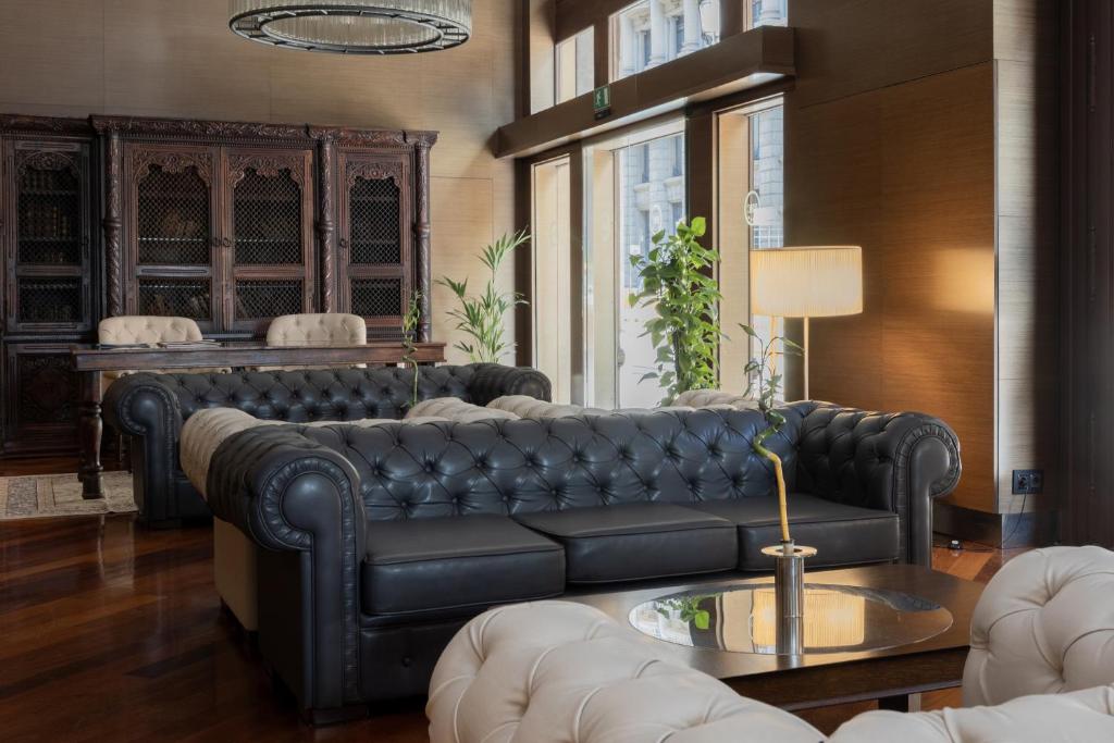 Posezení v ubytování Barcelona Hotel Colonial