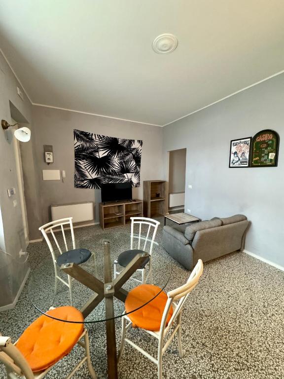 Posedenie v ubytovaní 4 Balconi rooms Paladini B&B e appartamenti
