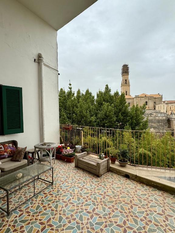 Balkón alebo terasa v ubytovaní 4 Balconi rooms Paladini B&B e appartamenti