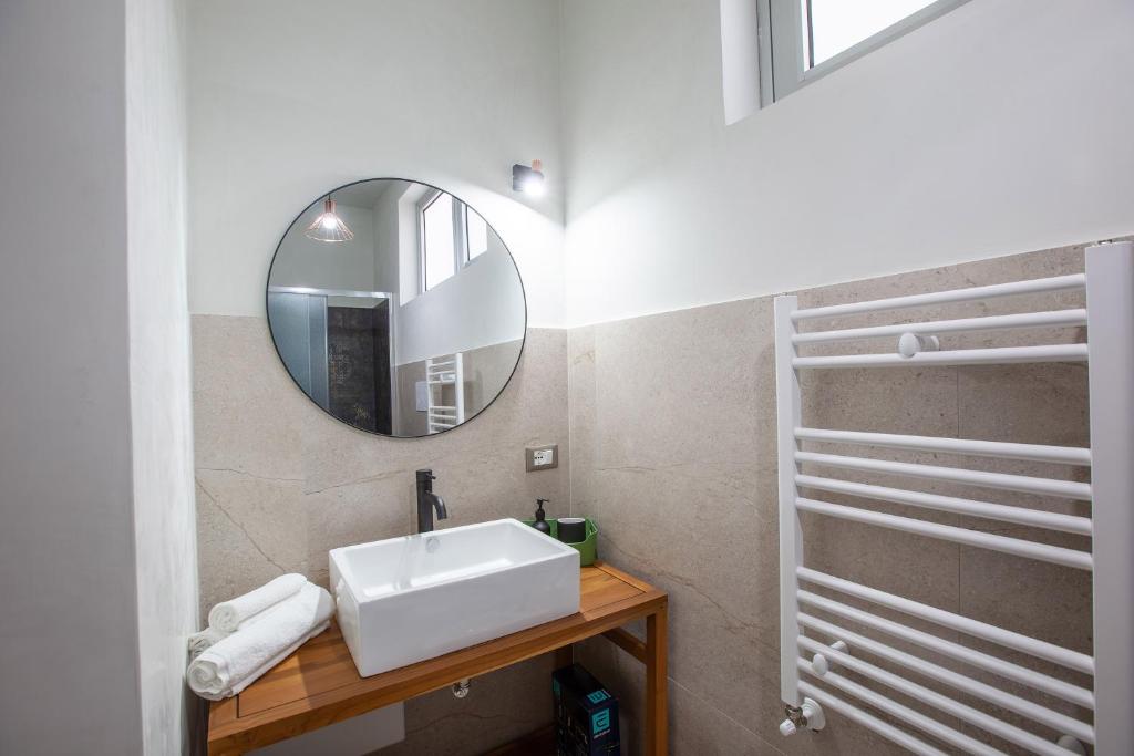 Koupelna v ubytování Malva Rooms