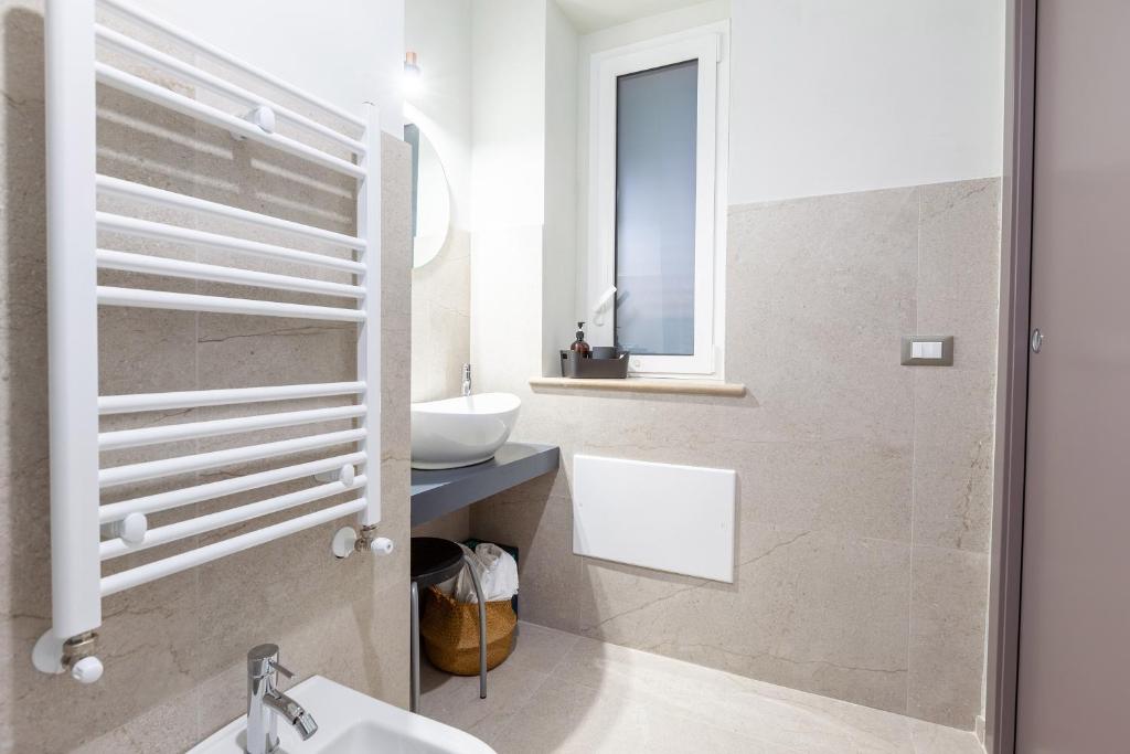 Koupelna v ubytování Malva Rooms
