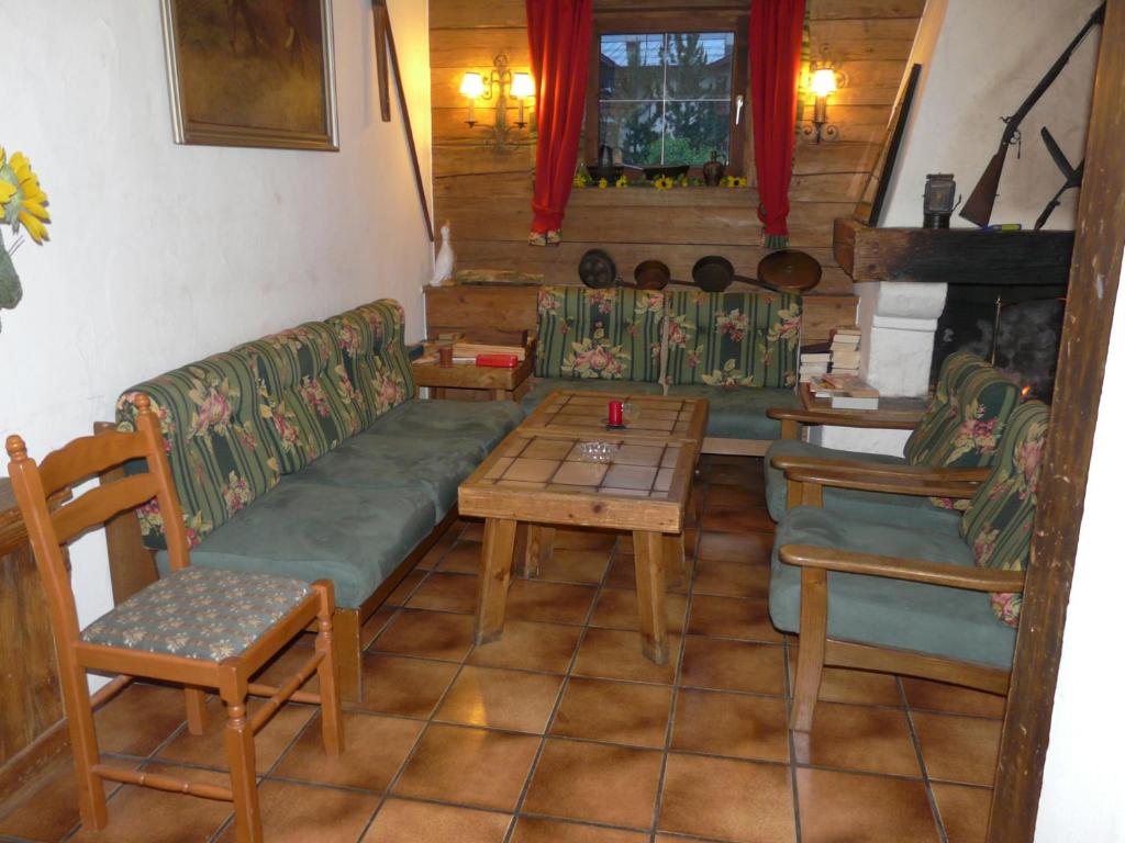 Posezení v ubytování Hotel Aurach