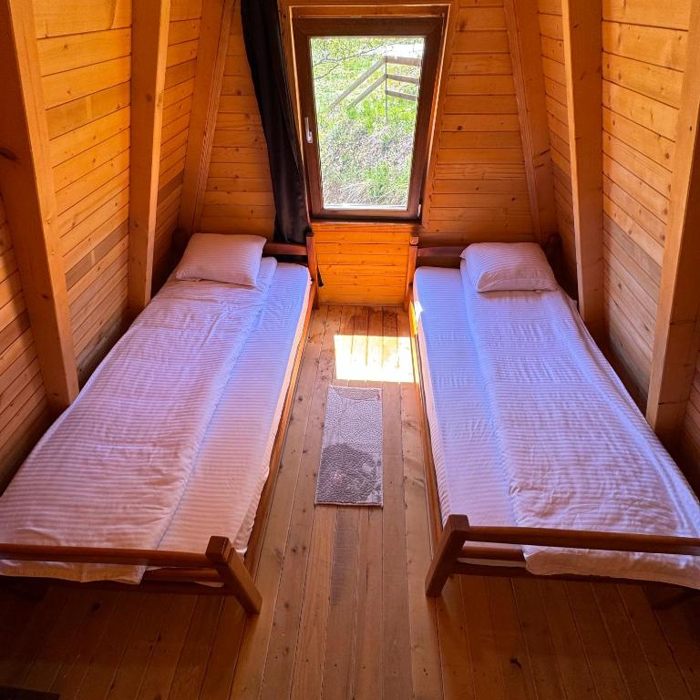 Postel nebo postele na pokoji v ubytování Villa Family