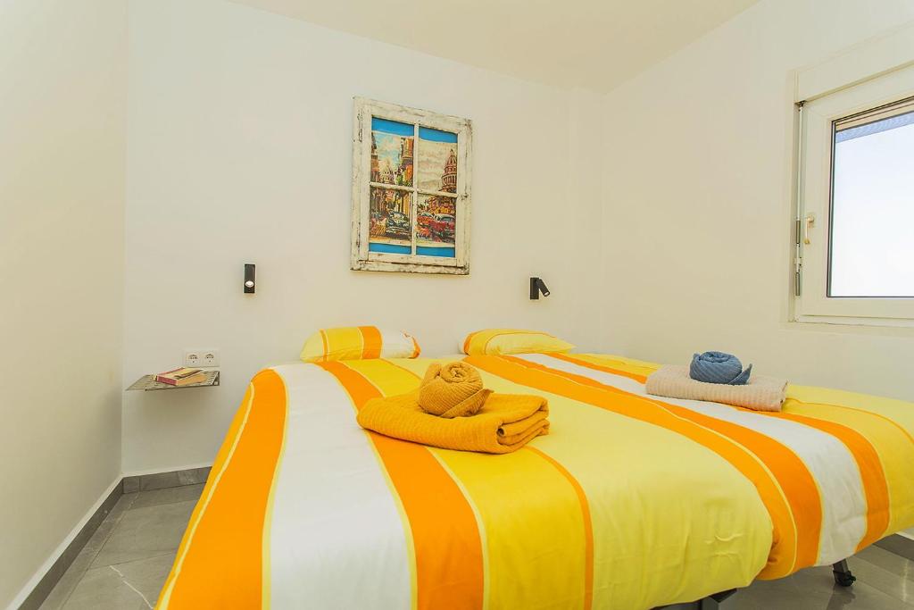 Posteľ alebo postele v izbe v ubytovaní 131 Sea Dream - Alicante Holiday