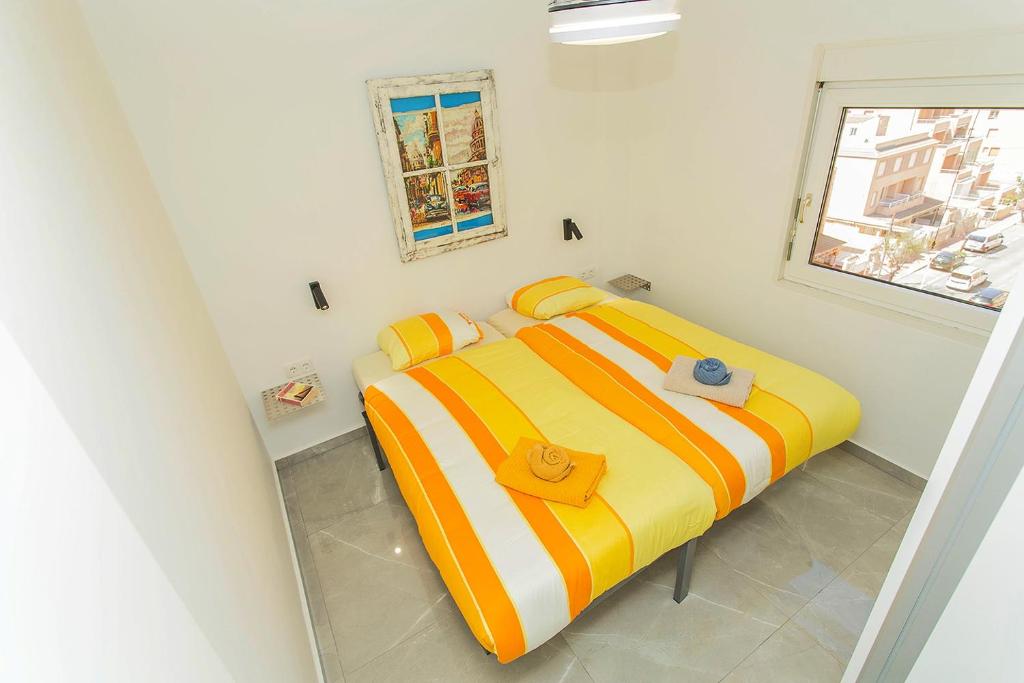 Posteľ alebo postele v izbe v ubytovaní 131 Sea Dream - Alicante Holiday