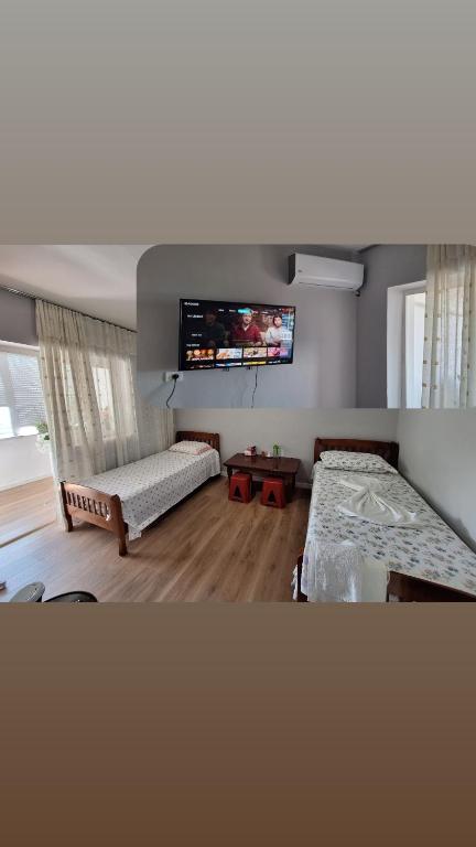 Postel nebo postele na pokoji v ubytování Ergi's Bed & Breakfast