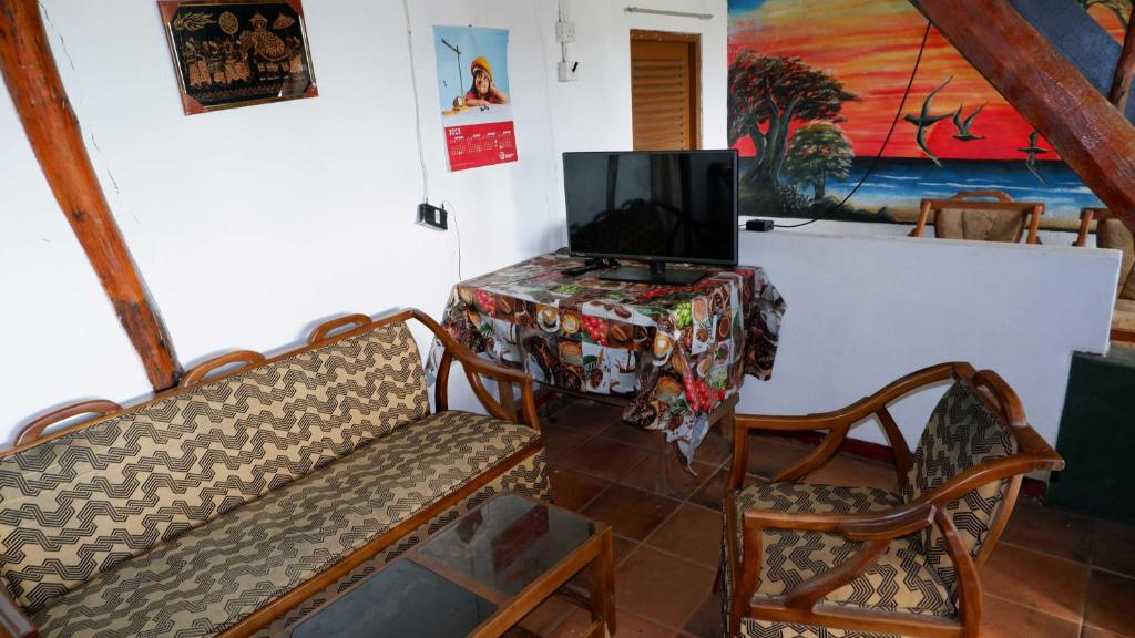 TV a/nebo společenská místnost v ubytování Attale Resort