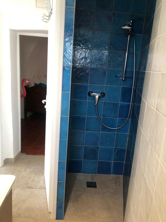 Koupelna v ubytování La Maison de B