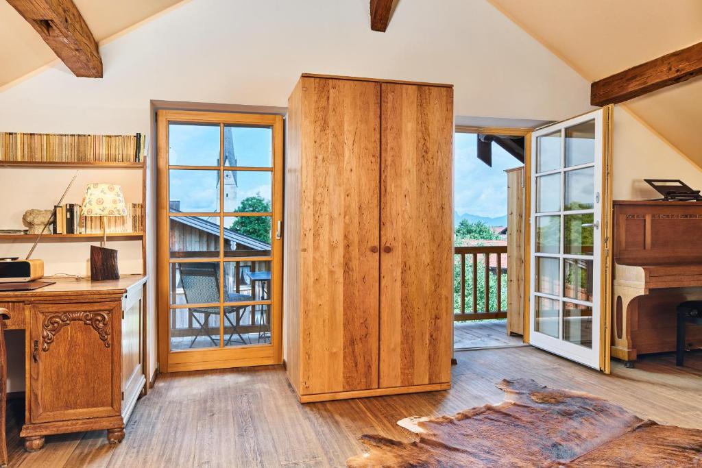Kuchyň nebo kuchyňský kout v ubytování Appartement Alpine Affair