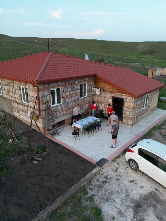 Budova, kde se bed and breakfast nachází