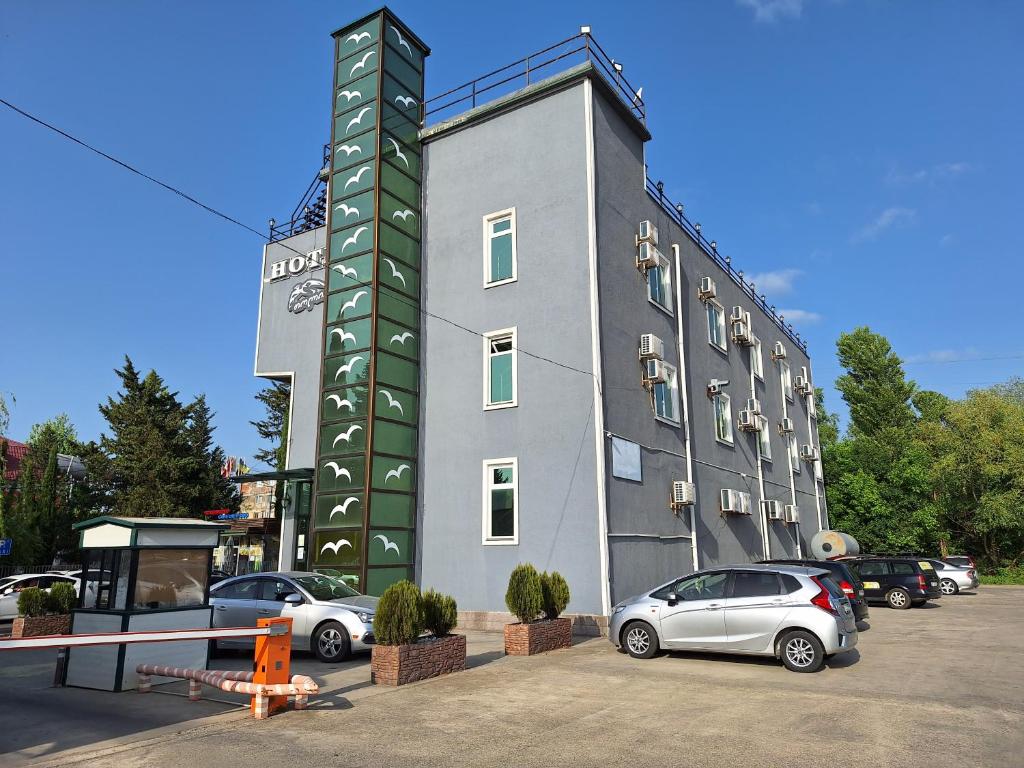 Budova, kde se hotel nachází