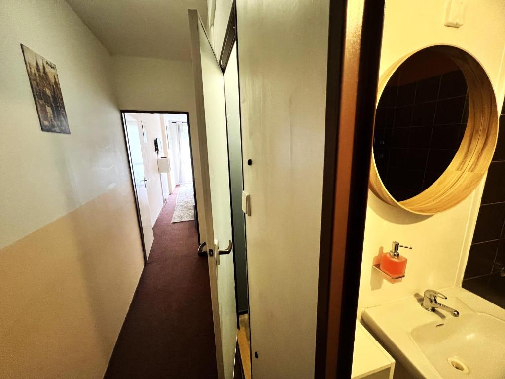 Koupelna v ubytování Hotel Penzion Rohožník