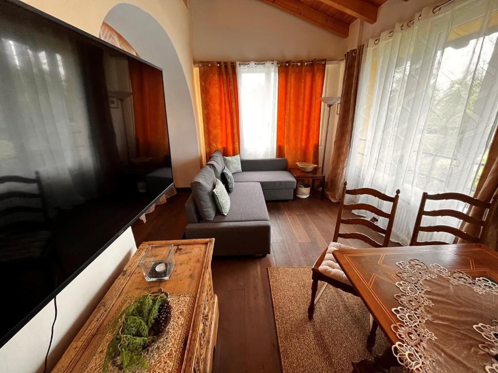 Posezení v ubytování B&B Romantico Palazzo dei Ulivi