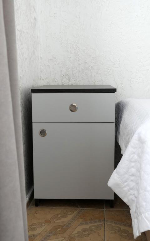 Postel nebo postele na pokoji v ubytování Mariam Hotel
