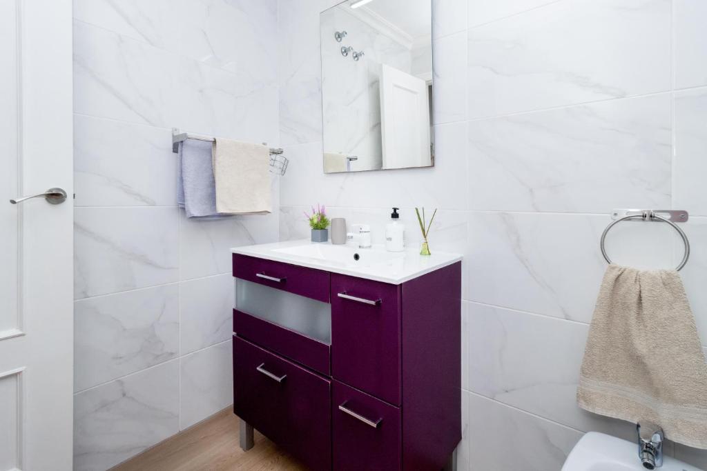 Kúpeľňa v ubytovaní Jose Hurtado Apartamento