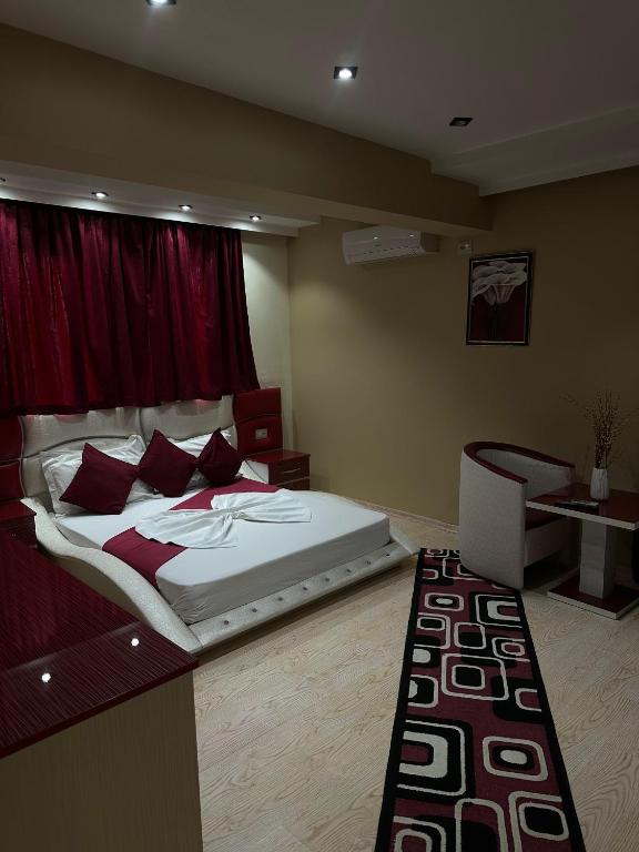 Postel nebo postele na pokoji v ubytování Hotel Selfo