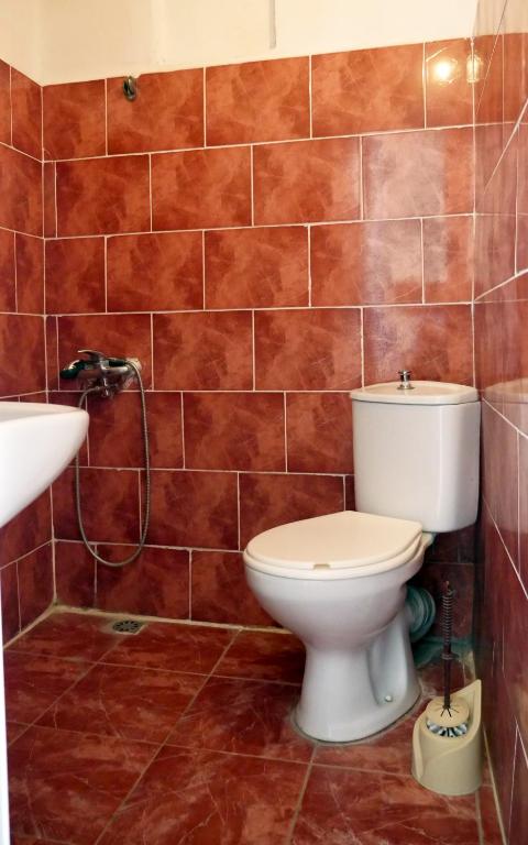 Koupelna v ubytování Mariam Hotel