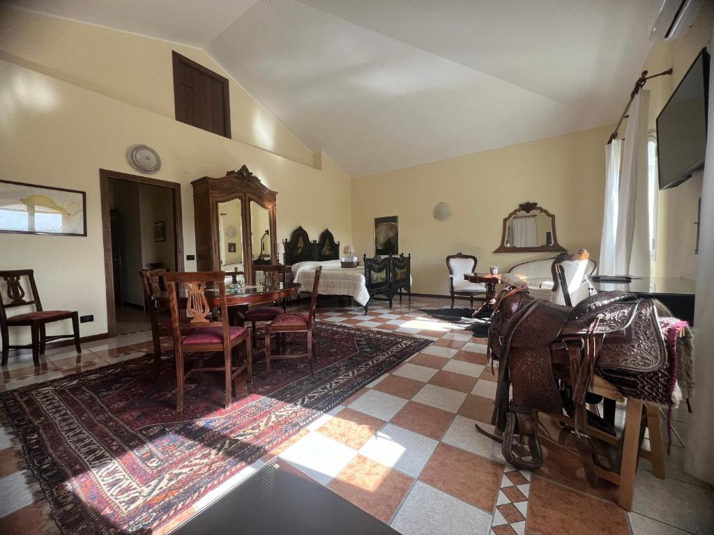 Posedenie v ubytovaní Agriresort Villa Bentivoglio
