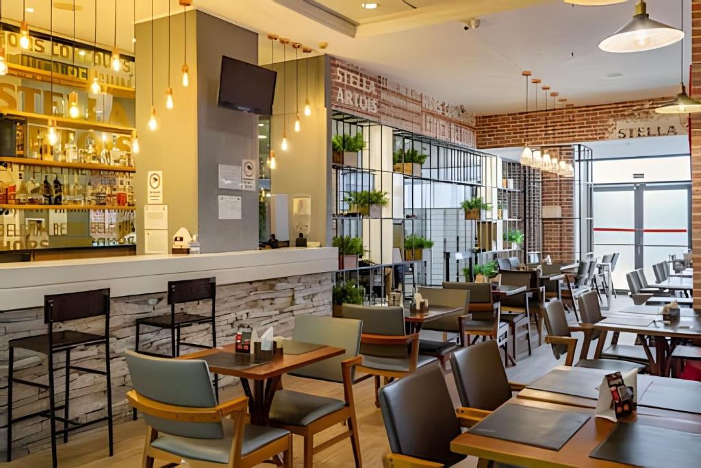 Restaurace v ubytování Airfamily Congonhas