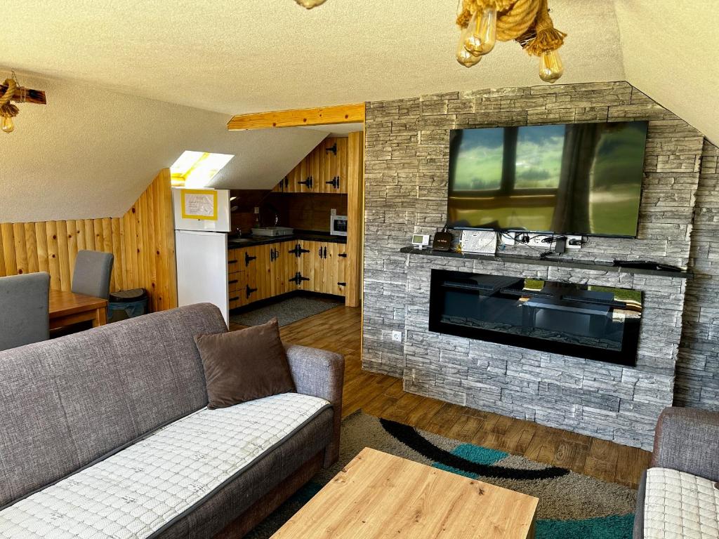 Kuchyň nebo kuchyňský kout v ubytování Vlasic Odmor - Villa Kraljica