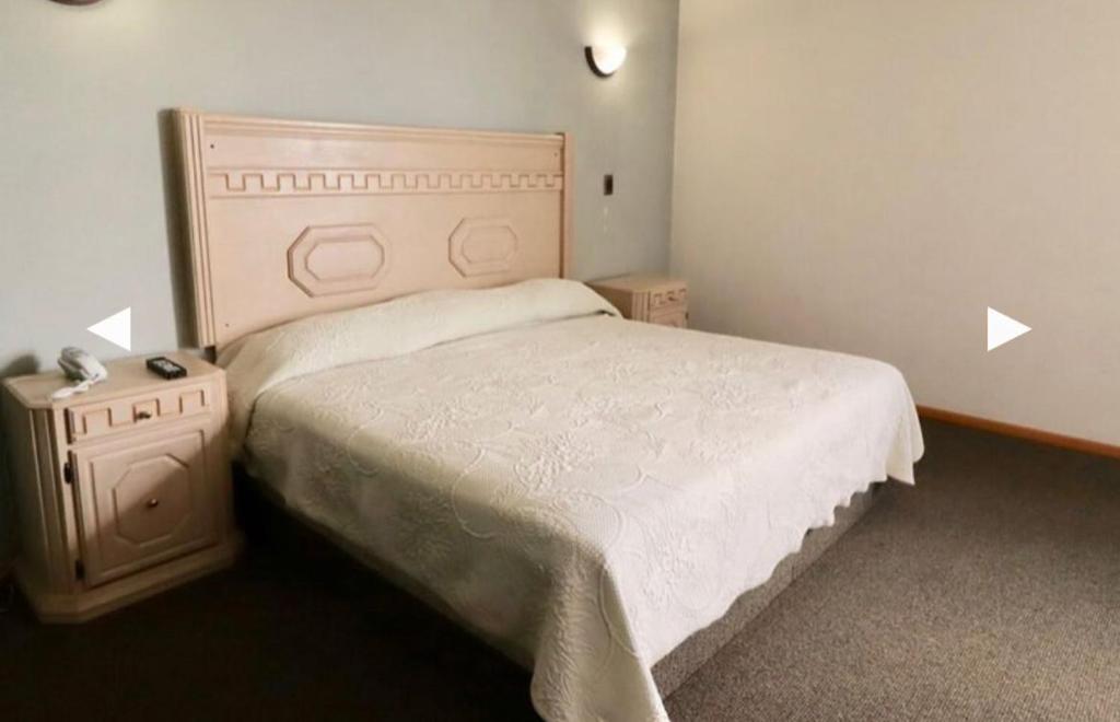 Postel nebo postele na pokoji v ubytování Hotel Real Santa Rosa