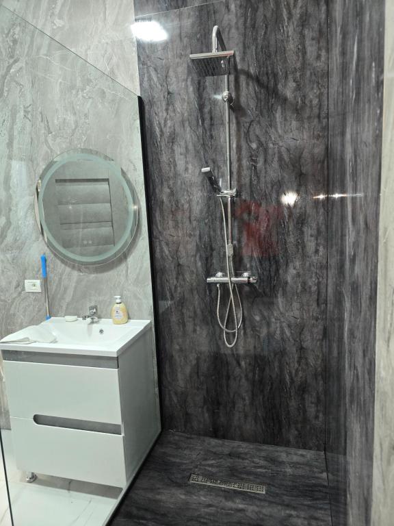 Koupelna v ubytování Terra Residence Beiuș